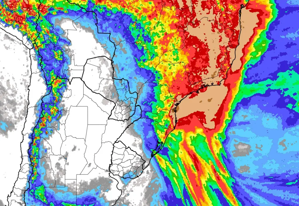 Cenário preocupante de chuva no Brasil neste fim de novembro