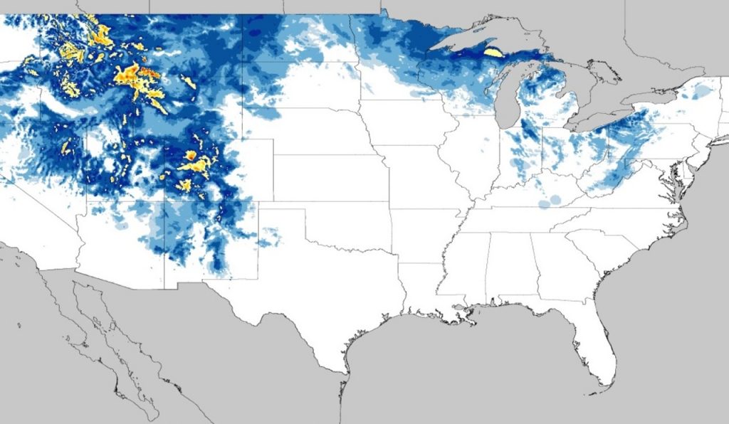 Brasil tem neve no fim do ano antes de cidades geladas dos EUA