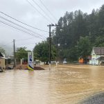 MetSul alerta para piora e situção crítica pela chuva em Santa Catarina
