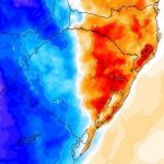 Semana começa com frente fria que dará uma trégua do calor
