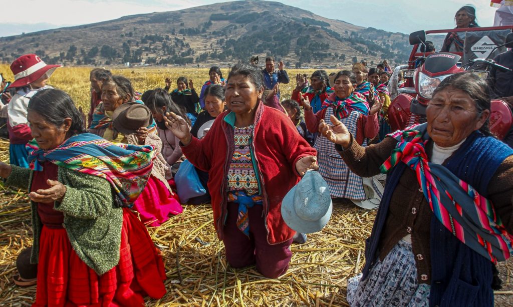 Peru tem seca severa com fogo, lagos secos e mortes de alpacas