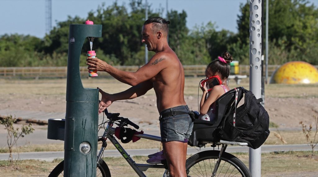 Calor espantoso quebra recordes de temperatura na Argentina