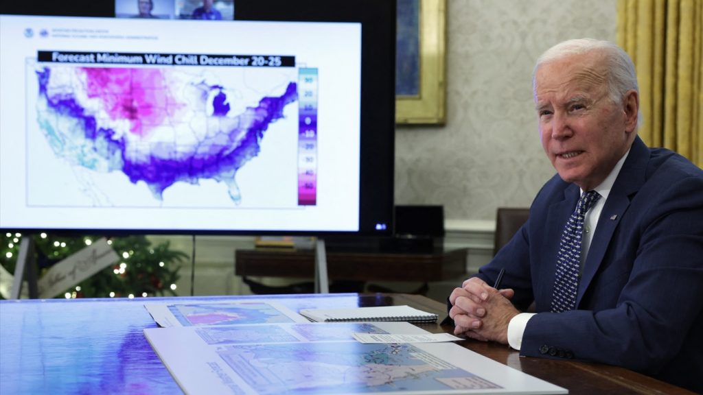 Biden faz reunião de emergência por onda polar: “isso é coisa séria”