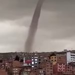 Tornado raro atinge a área mais densamente povoada da Bolívia