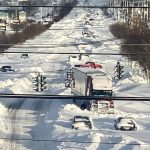 Cidade em Nova York tem cenas que lembram “O Dia Depois de Amanhã”