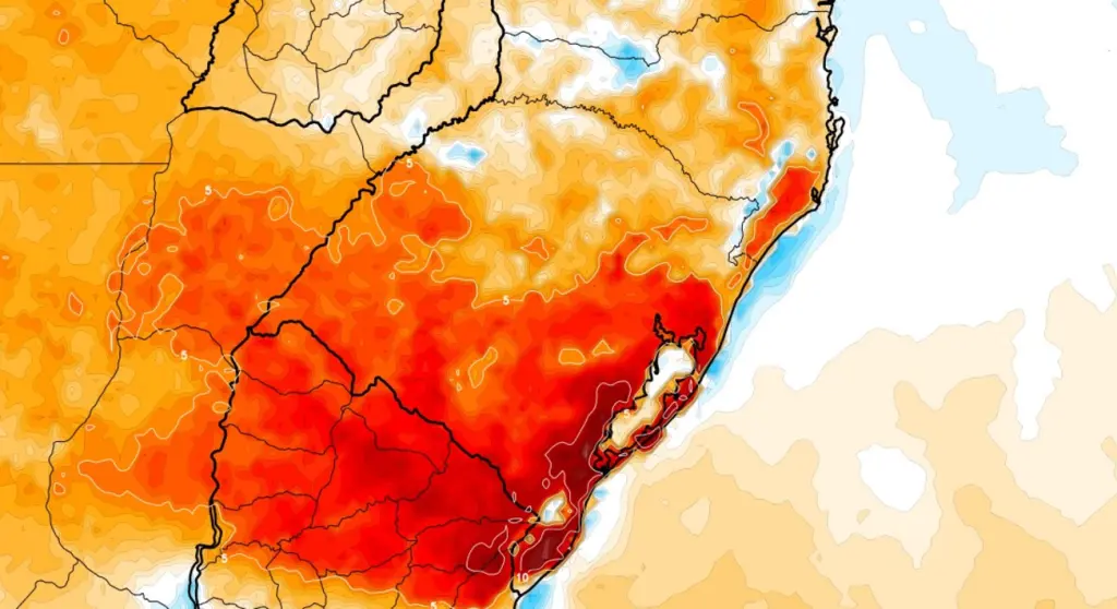 Virada do ano será escaldante com calor até ao redor de 40ºC