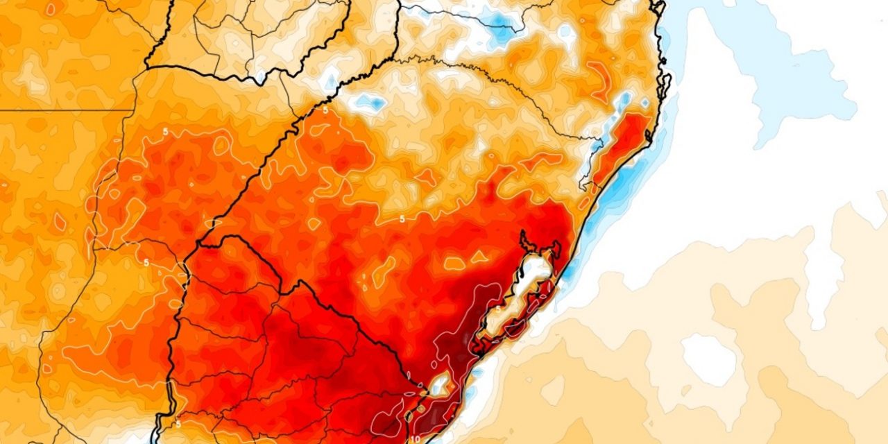 <span class="entry-title-primary">Virada do ano será escaldante com calor até ao redor de 40ºC</span> <h2 class="entry-subtitle">Previsão do tempo da MetSul Meteorologia indica calor excessivo no Rio Grande do Sul e Uruguai no fim de semana da virada de ano</h2>