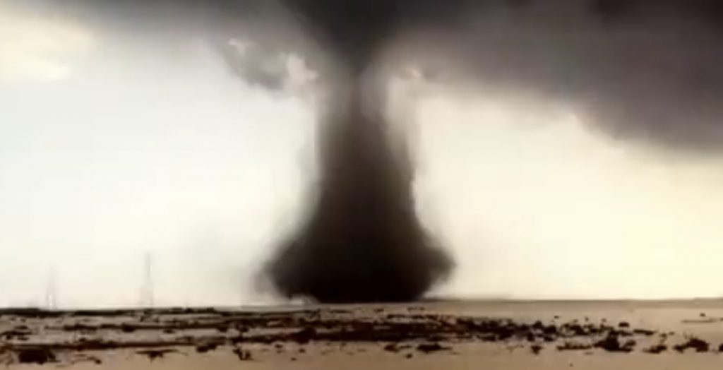 Tornados, granizo e tempestades atingem país da Copa do Mundo
