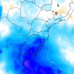Ingresso de ar frio traz rajadas de vento e temperatura agradável