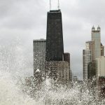 Ciclone bomba formará ondas de até seis metros nos Grandes Lagos