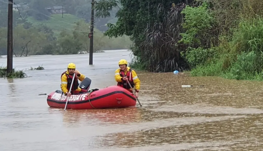 MetSul alerta que chuva excessiva voltará a castigar Santa Catarina