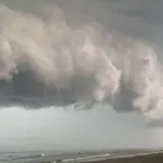 Frente fria trará temporais hoje após causar tempestades no Prata