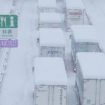 Veja as imagens do maior frio no Japão em uma década
