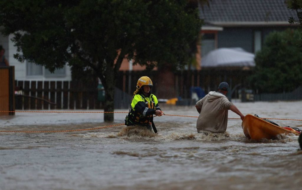 Chuva extrema sem precedentes castiga a Nova Zelândia