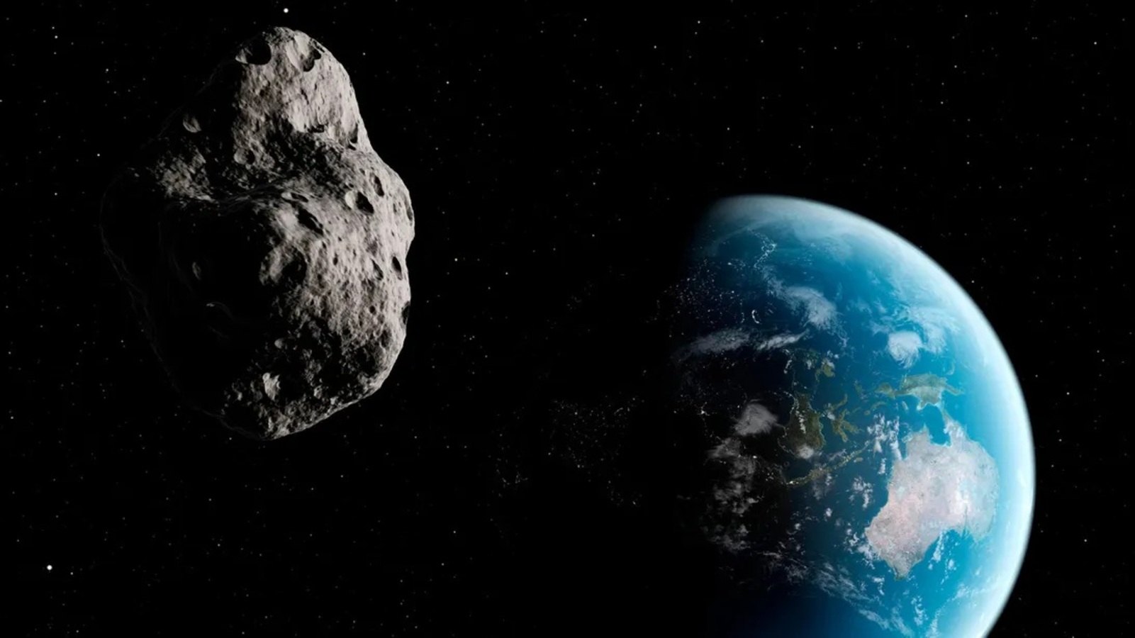 Un asteroide pasará este jueves «raspando» sobre Sudamérica