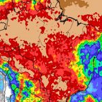 Previsão do tempo: tendência de chuva para dez dias (11/1/2023)