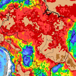 Previsão do tempo: tendência de chuva para dez dias (19/1/2023)