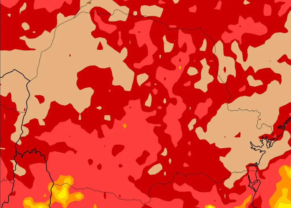 Chuva excessiva e temporais frequentes nesta semana no Paraná