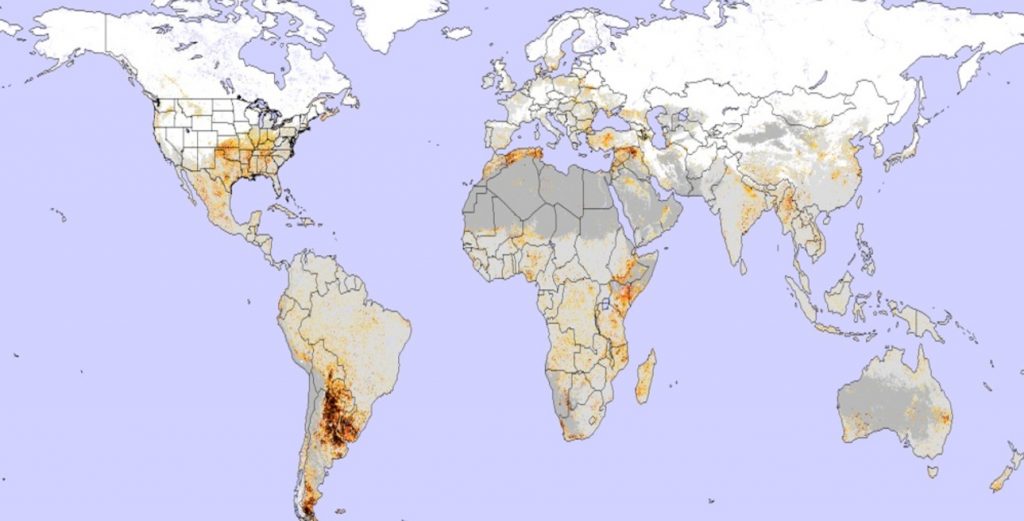 Pior seca no mundo hoje é da Argentina, Uruguai e Rio Grande do Sul