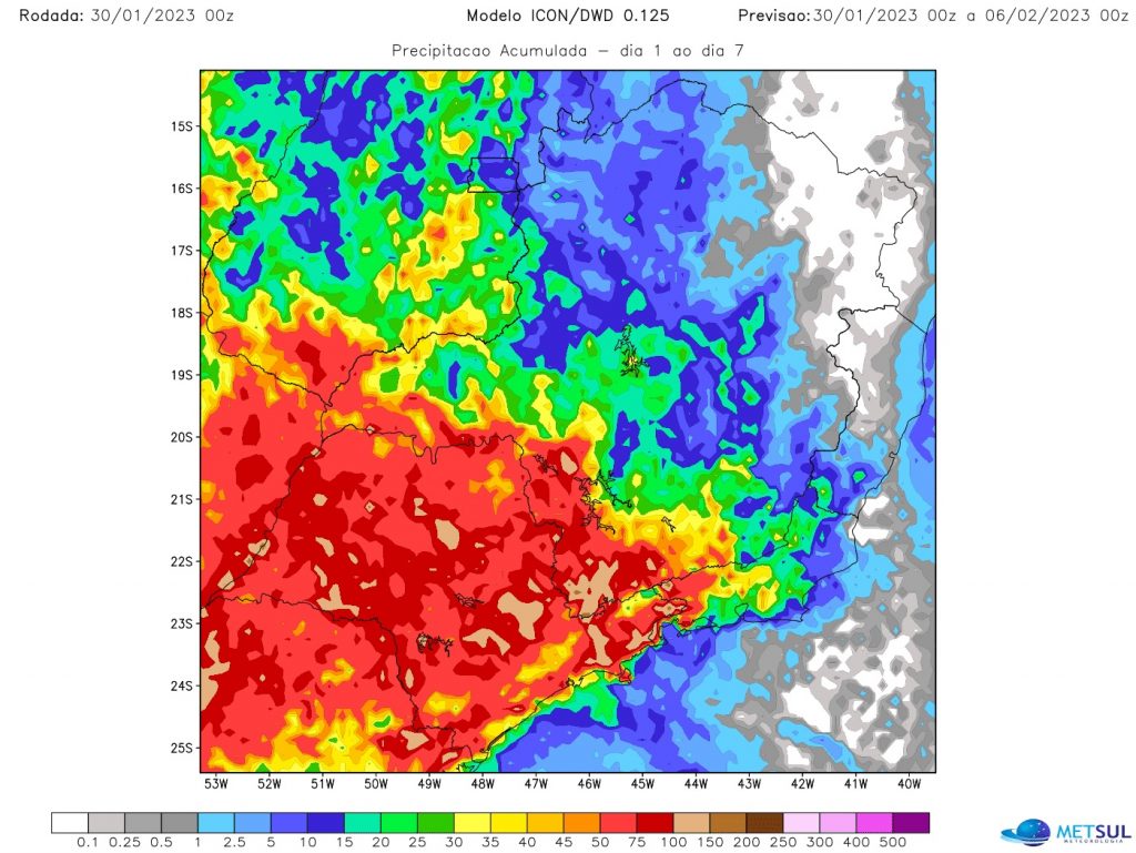 Período favorável à chuva forte e muitos temporais em São Paulo