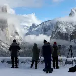Califórnia tem paisagens incríveis após até seis metros de neve