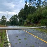 Chuva segue, cai forte em algumas cidades e com vendavais