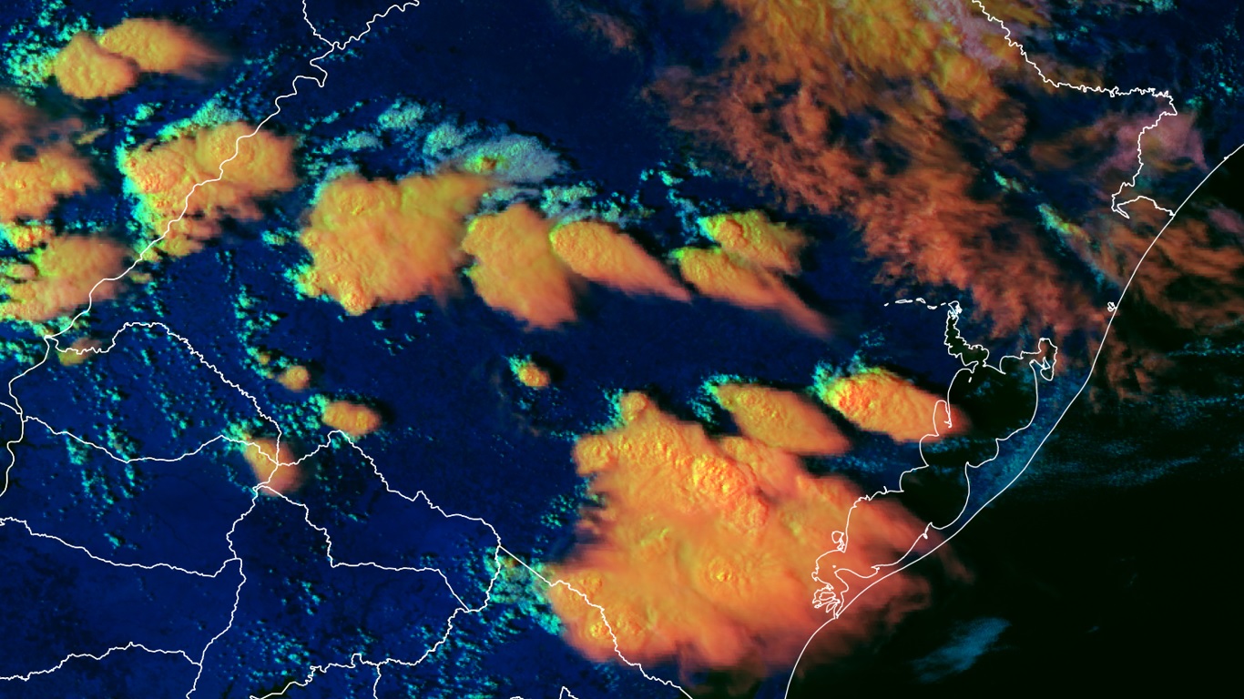 <span class="entry-title-primary">Calor e umidade trazem chuva “lotérica” até o final da semana</span> <h2 class="entry-subtitle">Padrão atmosférico no Rio Grande do Sul até o final desta semana será de sol, nuvens e pancadas de chuva da tarde para a noite </h2>