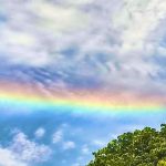 Nuvens coloridas no céu do Rio Grande do Sul; veja as fotos
