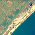 Estiagem vista do espaço: satélite mostra laguna que secou no Rio Grande do Sul