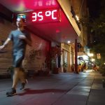 Calor registrado na última noite teve intensidade pouco comum