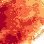 Satélite mede mais de 50ºC no solo no Oeste gaúcho