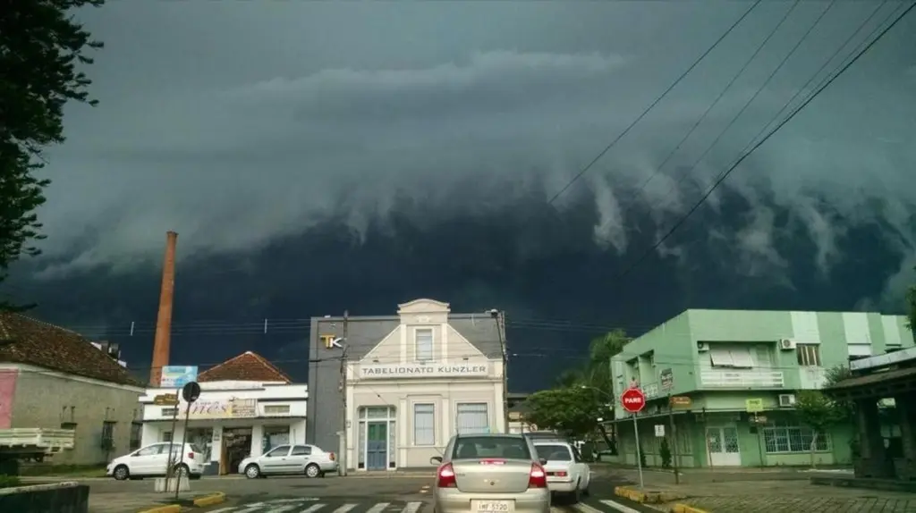 **ALERTA** Alto risco de temporais isolados fortes a severos hoje