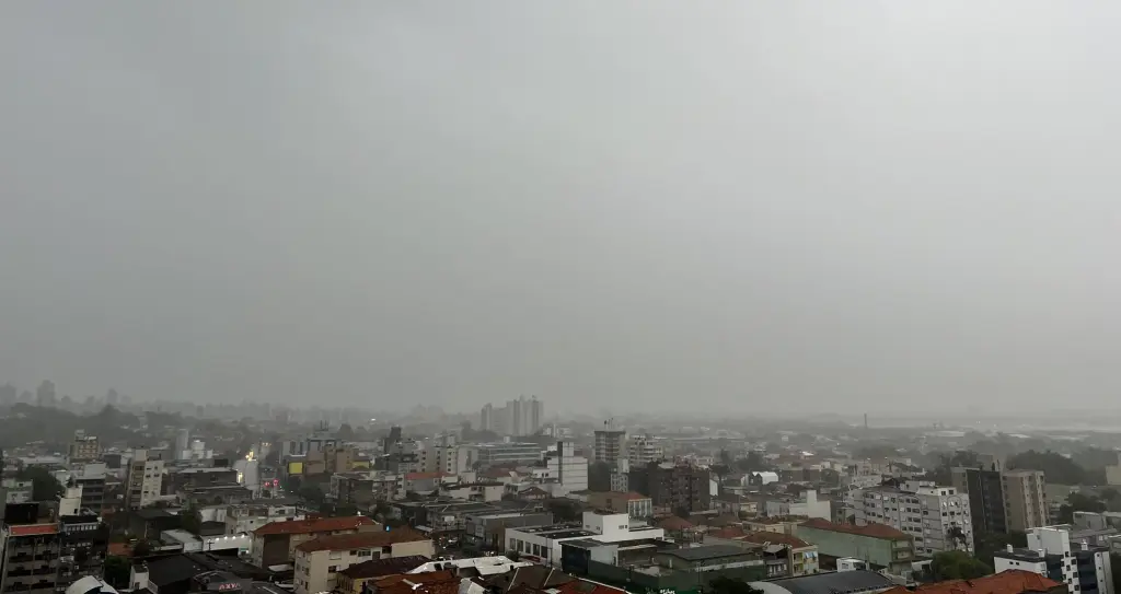 Chuva em Porto Alegre foi a maior em um ano