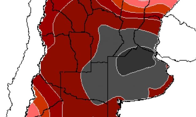 Calor absurdo na Argentina força Meteorologia a mudar mapas de temperatura