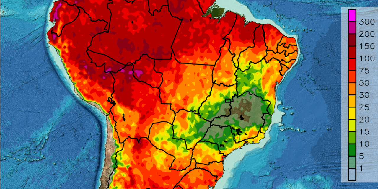 <span class="entry-title-primary">O que esperar da chuva até o começo de abril no Brasil</span> <h2 class="entry-subtitle">O mês de março poderá terminar com chuva acima da média em diversas regiões, com alívio da chuva recorrente sobre o Sudeste</h2>