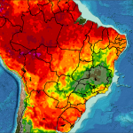 O que esperar da chuva até o começo de abril no Brasil