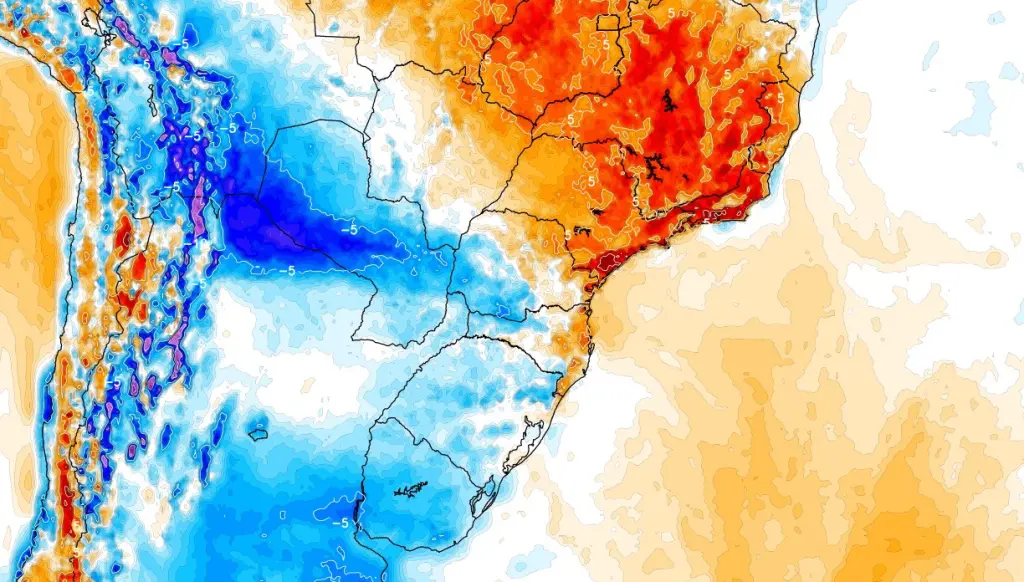 Frente fria acaba com sequência recorde e histórica de dias de calor