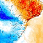 Frente fria acaba com sequência recorde e histórica de dias de calor