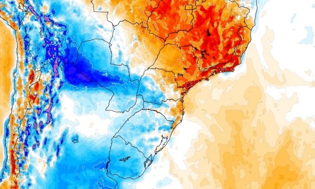 Frente fria acaba com sequência recorde e histórica de dias de calor