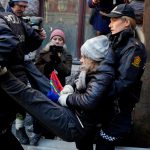 Greta é detida em protesto contra parque eólico em terra índigena