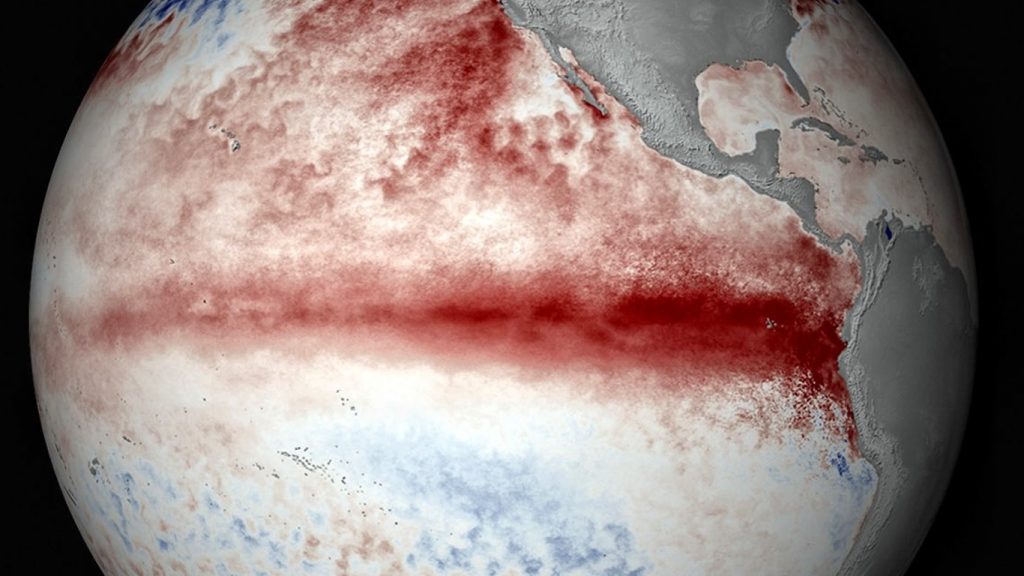 Clima: alerta sobre maior aquecimento com possível El Niño