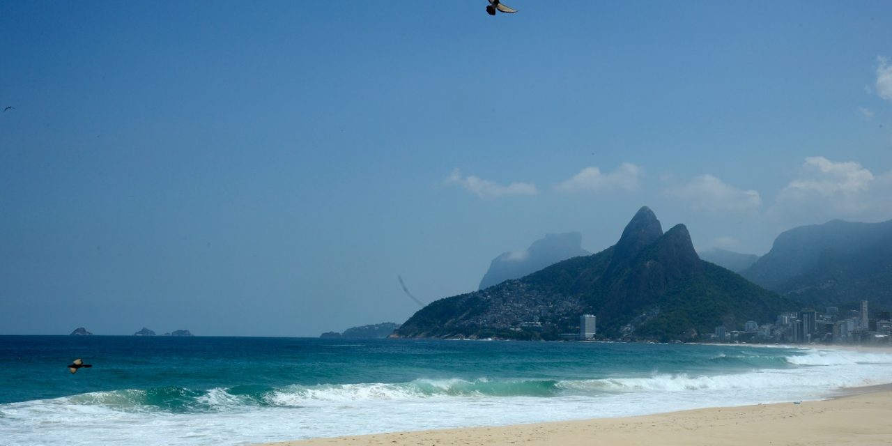 É tanto frio que chega a garoar