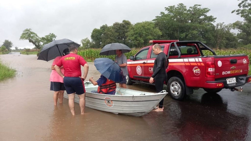 Emergência no Litoral Norte gaúcho por chuva extrema
