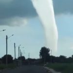 Enorme tromba d´água em Palmares do Sul: entenda o fenômeno