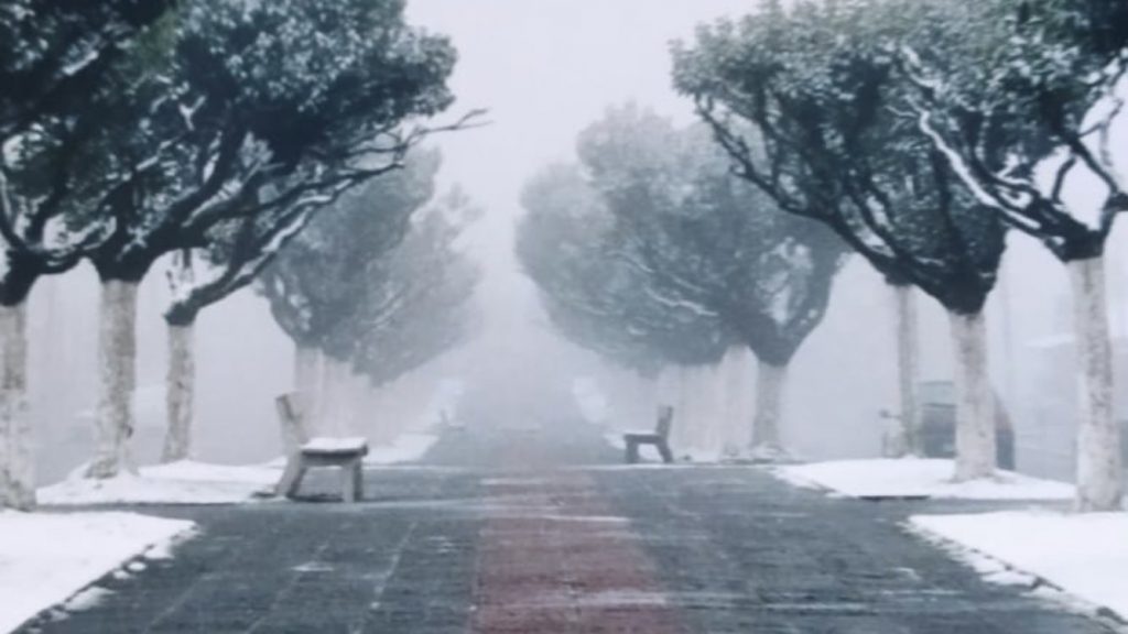 Como foi o inverno nos anos em que nevou muito cedo em abril