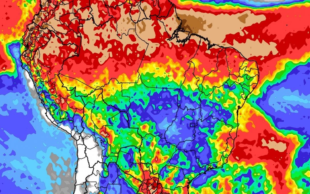 Veja a tendência de chuva para os próximos dez dias no Brasil Chuva neste fim de abril e no começo de maio deve ter volumes mais altos nos extremos Sul e Norte do território brasileiro