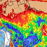 Previsão do tempo: tendência de chuva para dez dias (22/4/2023)