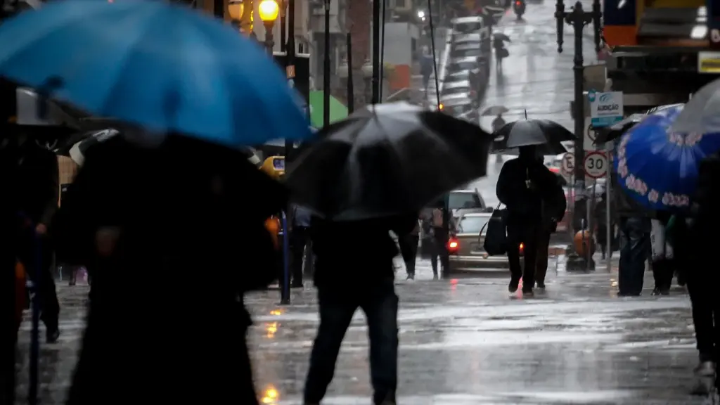 O que esperar da chuva entre hoje e amanhã na Região Sul