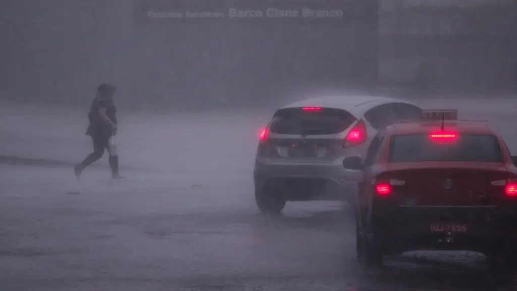 Frente fria trará semana de muita chuva e com elevados volumes