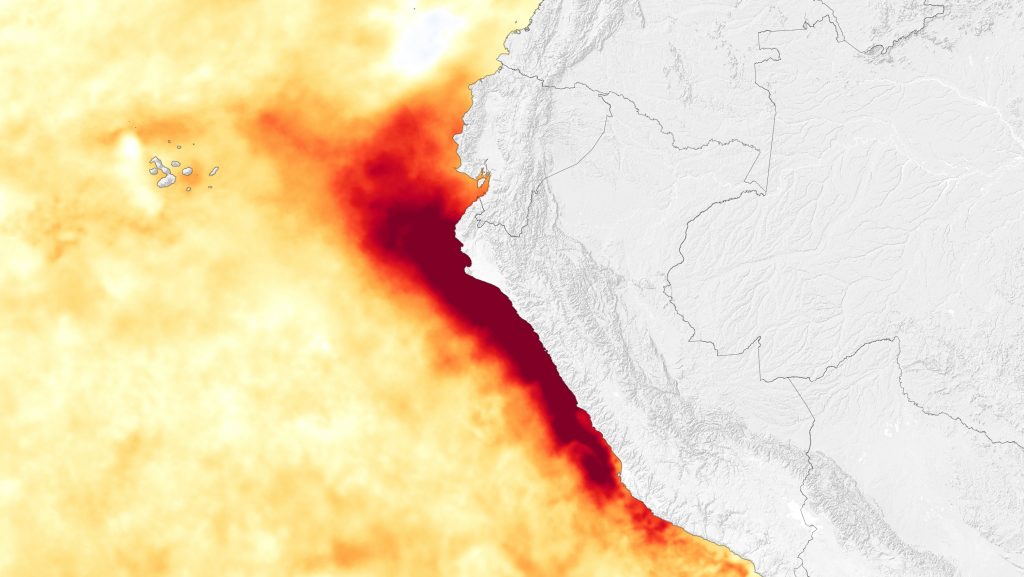 Pacífico repete padrão que precedeu os piores anos de El Niño